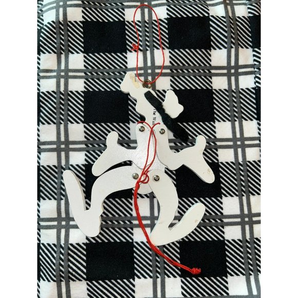 Vintage Walt Disney Original Mickey & Goofy Jointed Puppet Christmas Tree Orname - Picture 4 of 6